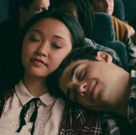 is lara jean dating peter in real life